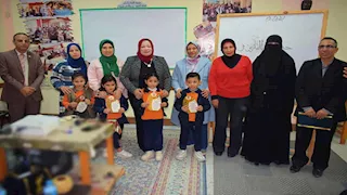 مدير تعليم جنوب سيناء تُكرم الفائزين في مسابقة "دوري لآليء الروضة" بالطور -صور