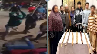 تهذيب أم اعتداء؟.. حقيقة فيديو ضرب "شاب شبين الكوم" بالعصي على يد شقيقته وزوجها
