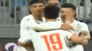 5 صور لمشادة عبد السعيد مع حسام عبد المجيد خلال مباراة سيراميكا