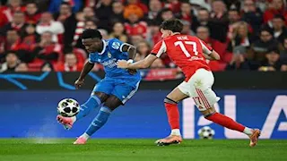 فيديو أهداف مباراة ريال مدريد وبنفيكا في دوري أبطال أوروبا 