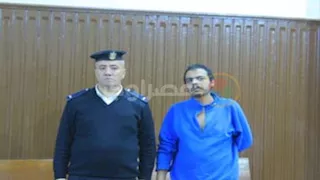أول صور للمتهم بذبح طفل المهندسين أمام الجنايات