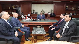 محافظ بني سويف الجديد يستهل عمله باجتماع مع القيادات التنفيذية 