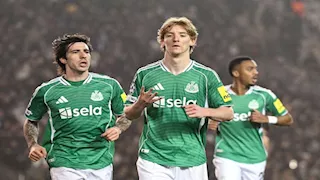 نيوكاسل يونايتد يضرب كرباج أجدام بسداسية في دوري أبطال أوروبا 