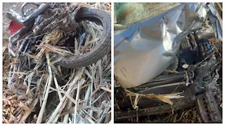 مصرع شاب في تصادم سيارة ودراجة بخارية على الطريق الزراعي بسوهاج