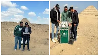 إنجاز علمي مصري.. علوم القاهرة تكشف عن معالم أثرية وهياكل مدفونة بمنطقة سقارة