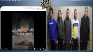 فيديو | مشاجرة أسرية تتحول لحريق بكشك بالإسماعيلية