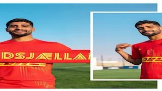 أول تعليق من إبراهيم عادل بعد انضمامه لنوردشيلاند الدنماركي