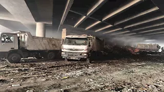 رفع أكثر من ألف طن مخلفات من أنفاق العشاروة والريس بالجيزة