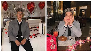 11 صورة جديدة من احتفال إمام عاشور بعيد ميلاده الـ28