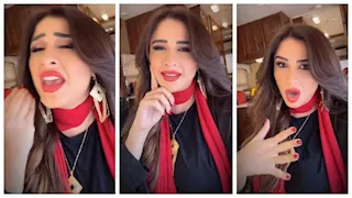 ياسمين عبدالعزيز تشعل السوشيال ميديا بغناء "عندي سؤال" لبوسي (فيديو)