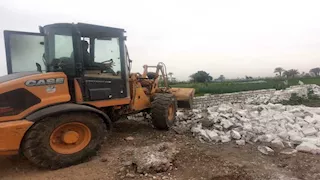  إزالة 425 حالة تعدٍ على الأراضي الزراعية وأملاك الدولة في بني سويف