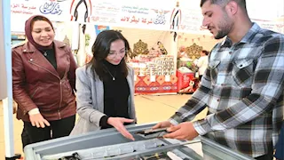 بالصور.. جولة مفاجئة لمحافظ البحيرة داخل معرض "أهلاً رمضان" بدمنهور 