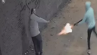 خرطوش وسلاح أبيض.. الداخلية تكشف تفاصيل واقعة "طفل باسوس"