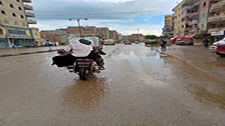 أمطار غزيرة ورعد في المنوفية.. والمحافظة تعلن الطوارئ