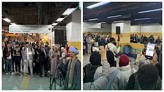  أجواء رمضانية مميزة داخل محطة ناصر بالخط الأخضر الثالث