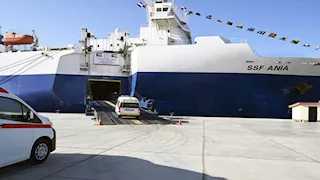 المستشفى الإماراتي العائم يستقبل 33 حالة من قطاع غزة منذ فتح معبر رفح