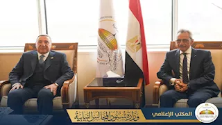 وزير شئون المجالس النيابية يبحث مع رئيس المحكمة الدستورية التعاون المشترك