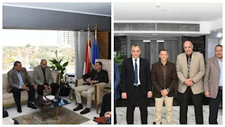  محافظ أسوان يبحث مع مسؤولي الكهرباء خطط التطوير وتكامل الجهود