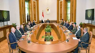 السيسي يلتقي مجلس أمناء الأكاديمية الوطنية لتدريب وتأهيل الشباب