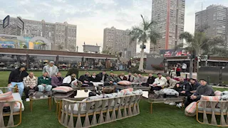 أول صور لنجوم الأهلي في إفطار تريزيجيه