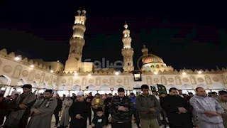 برواية حفص وابن وردان.. الجامع الأزهر يواصل لياليه العامرة بحضور آلاف المصلين 