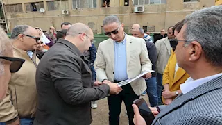 محافظ الجيزة يشدد على الالتزام بالمواصفات الفنية لتطوير طريق المريوطية 