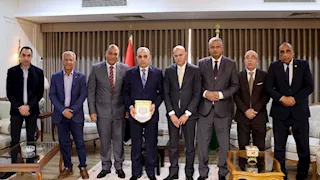 محافظ الإسماعيلية يستقبل اللجنة المعينة لإدارة النادي الإسماعيلي