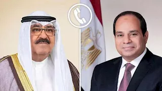 الرئيس السيسي يؤكد تضامن مصر الكامل مع الكويت بعد الاعتداء الإيراني 