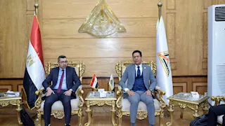 جامعة بنها تستقبل فريق تقييم مؤسسة AGA للأنظمة الإدارية والبيئية