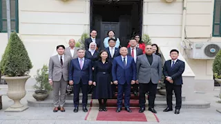 محافظ القاهرة يستقبل وفد المجلس الحضري لمدينة سيول