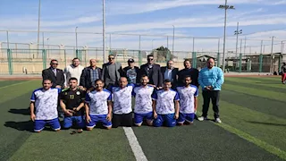 فريق كرة القدم بمياه القليوبية يتوج بكأس دوري المصالح الحكومية- صور