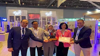 مصر تفوز بأفضل تصميم جناح للدول المشاركة في معرض OTM مومباي بالهند