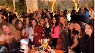من بينهم لميس الحديدي.. زينة تحتفل بعيد ميلادها وسط عدد من الأصدقاء (صور)