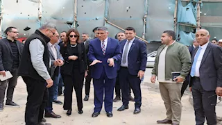 محافظ الجيزة يتفقد شارع العريش بعد إعادة الانضباط والتجهيزات الجارية بالموقع البديل  