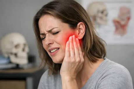 لماذا يحدث تشنج الفك؟.. ومتى يصبح علامة خطر؟            
