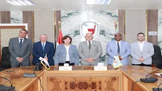 جامعة سوهاج تفتح آفاق التعاون الأكاديمي والعلمي مع جامعة ميريت