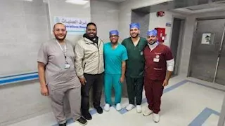 لأول مرة.. إجراء عملية تصليح لقطع بالرباط الصليبي بمستشفى رأس سدر