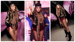 "شورت ".. مايا دياب تخطف الأنظار بإطلالة جريئة في برنامج تلفزيوني