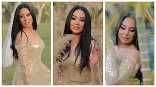 وسط الطبيعة.. رحاب الجمل تخطف الأنظار في أحدث جلسة تصوير