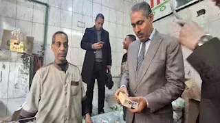 تحرير 517 محضرًا في حملات تموينية بأسيوط