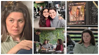 يسرا اللوزي تحتفل بنجاح "كان ياما كان" بصور من كواليس التصوير