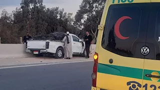 إصابة 4 أشخاص في حادث تصادم على طريق "السويس – الإسماعيلية"