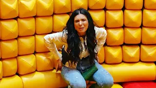 رامز جلال يحتفل بتصدر حلقة دينا تريند جوجل بعد حلقة "رامز ليفل الوحش"