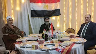إفطار رمضان على مائدة الكنيسة.. إيبارشية برج العرب بالإسكندرية تستقبل الصائمين -صور