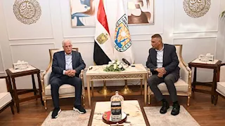 محافظ جنوب سيناء يستقبل مستشار رئيس الجمهورية للتنمية المحلية
