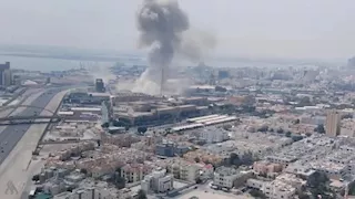 سماع دوي انفجار جديد في سماء مدينة دبي الإماراتية 