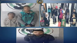  بينهم 11 سيدة.. القبض على عصابة استغلال 36 طفلاً في أعمال التسول بالجيزة