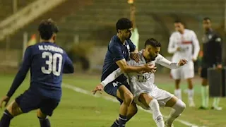 لقطة طريفة من طفل في مباراة الزمالك وإنبي
