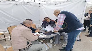 إقبال كثيف على انتخابات نقابة المهندسين باستاد القاهرة الدولي