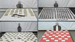 إحباط ترويج طن مخدرات وضبط 50 قطعة سلاح ناري